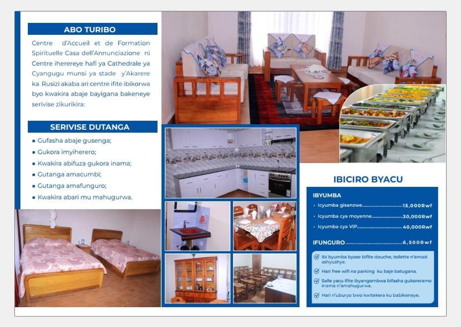 Centre D'Accueil Casa Dell'Annunciazione Rusizi- Kamembe- Cyangugu -Rwanda Bed & Breakfast Luaran gambar
